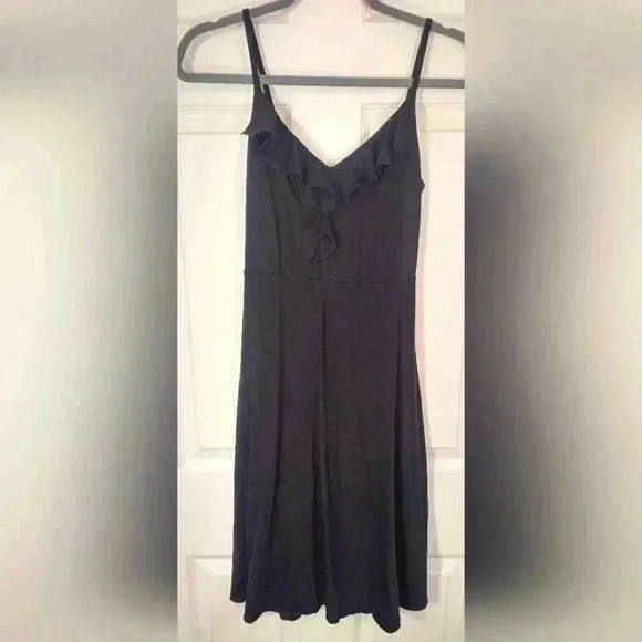 Patagonia Kamala Black ruffled dress size xs - Picture 1 of 6